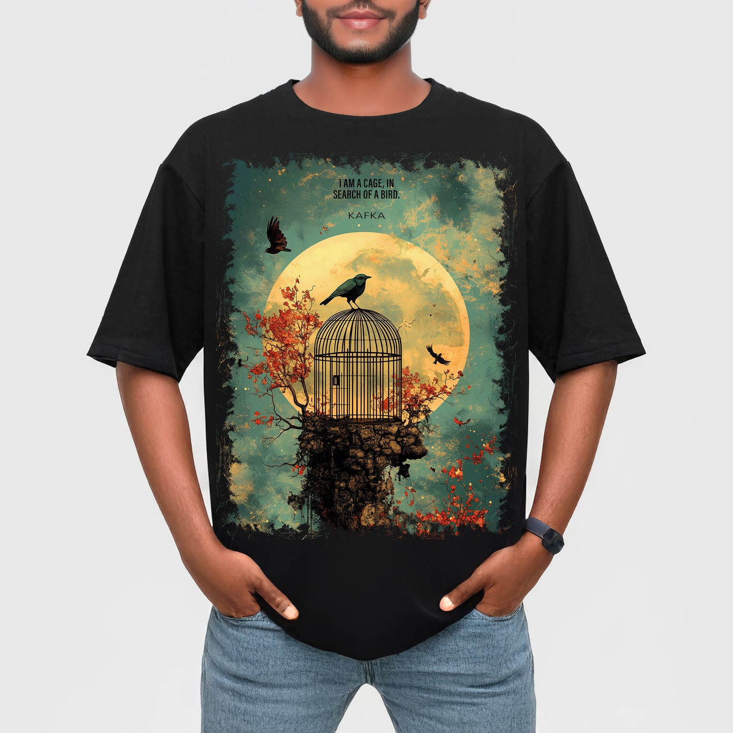 Udaan Unisex Terry Oversized T-Shirt