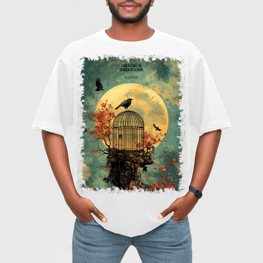 Udaan Unisex Terry Oversized T-Shirt