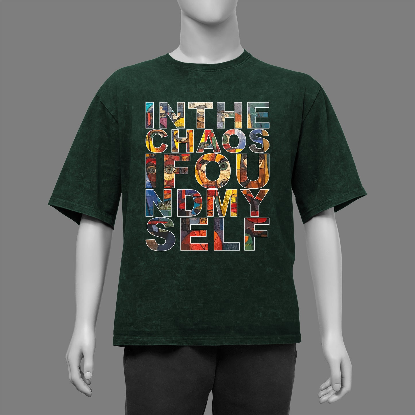 In the Chaos Acid Washed Oversized T-Shirt