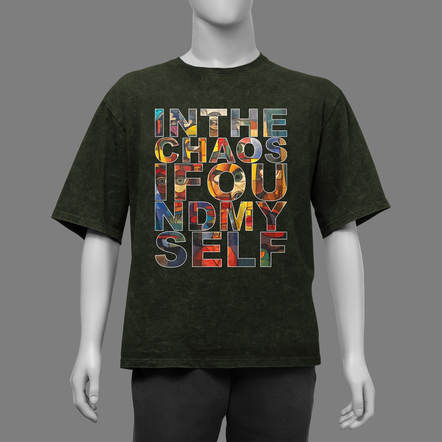 In the Chaos Acid Washed Oversized T-Shirt