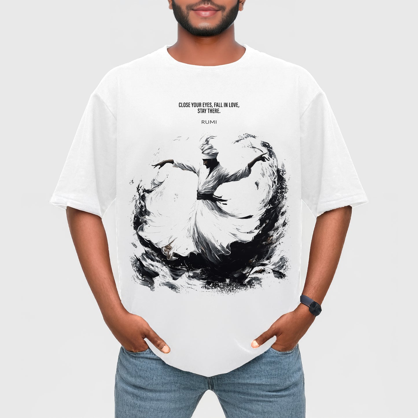 Ishq Unisex Terry Oversized T-Shirt