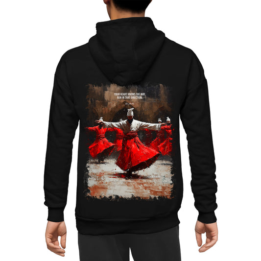 Justajoo Unisex Zipper Hoodie