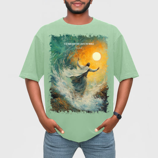 Noor Unisex Terry Oversized T-Shirt