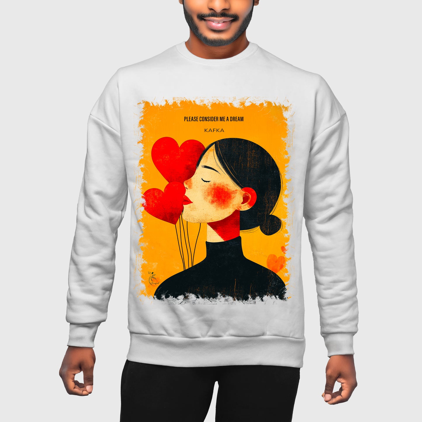 Khwab Unisex Oversized Sweatshirt