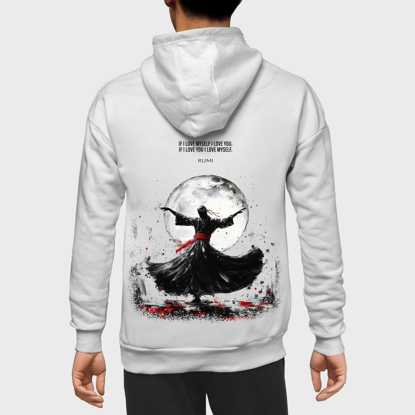 Qurbat Unisex Zipper Hoodie