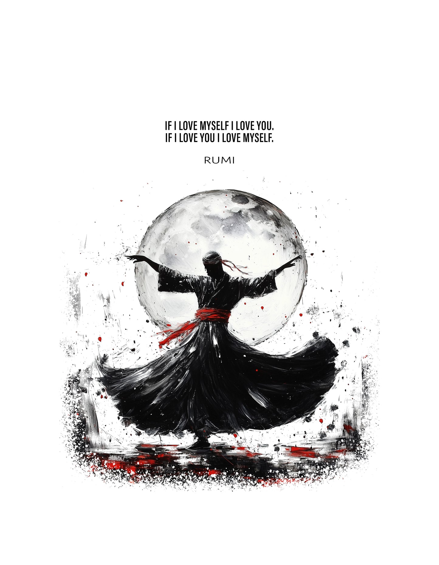 Qurbat Unisex Zipper Hoodie