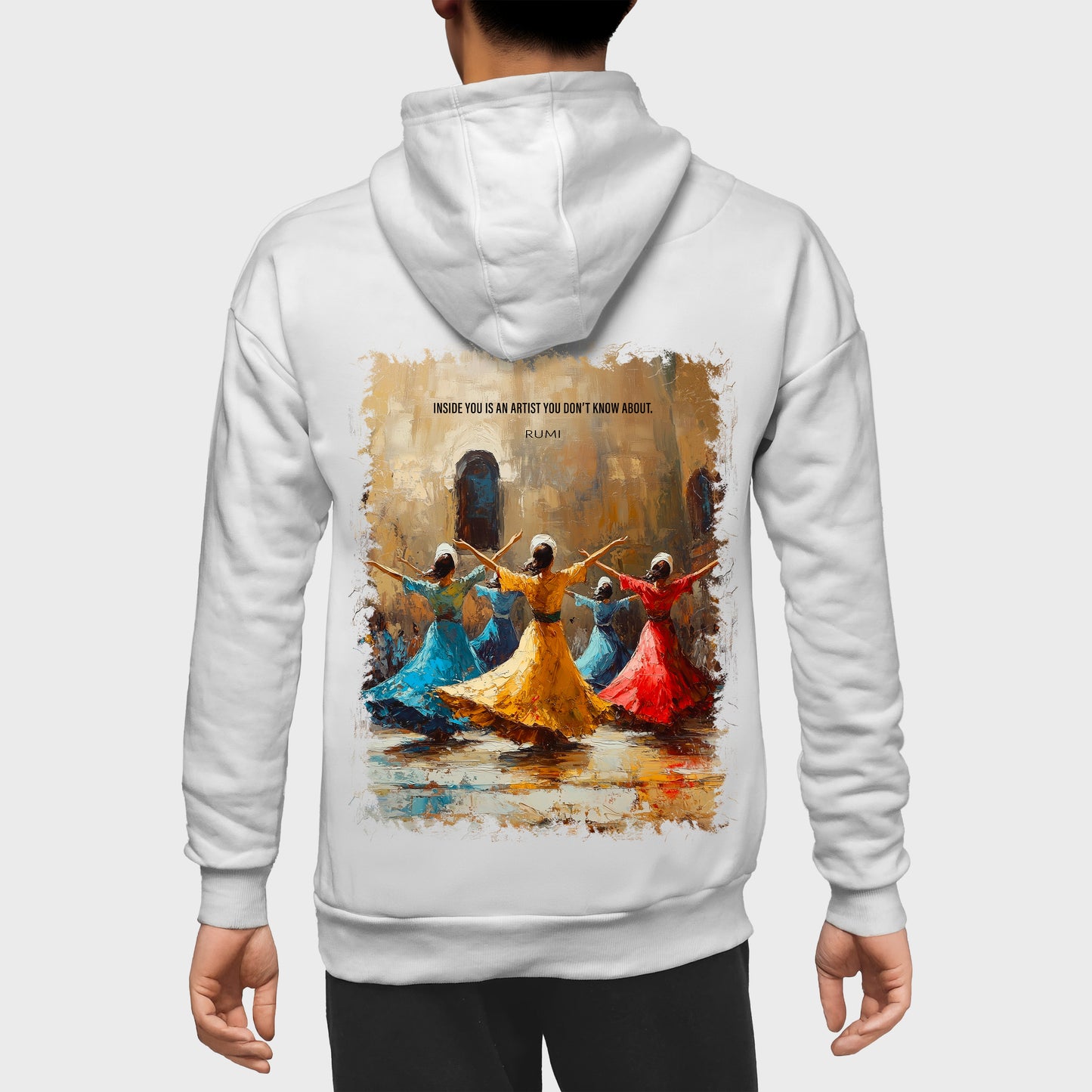 Raqs Unisex Zipper Hoodie