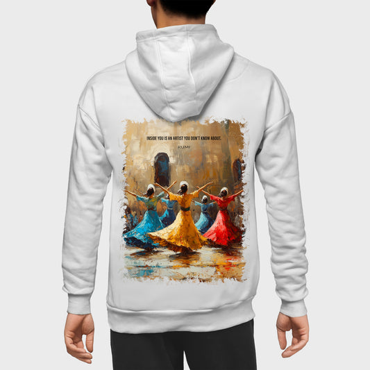 Raqs Unisex Zipper Hoodie