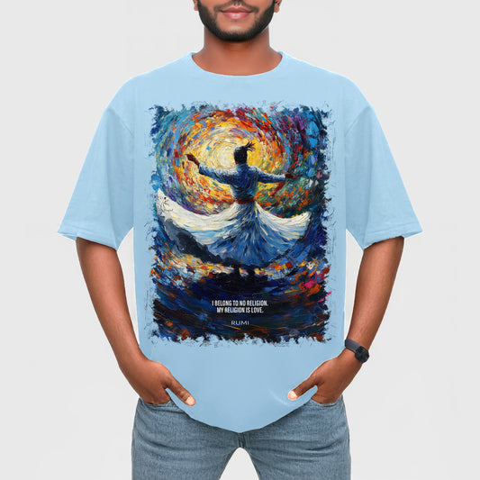 Roohdaar Unisex Terry Oversized T-Shirt