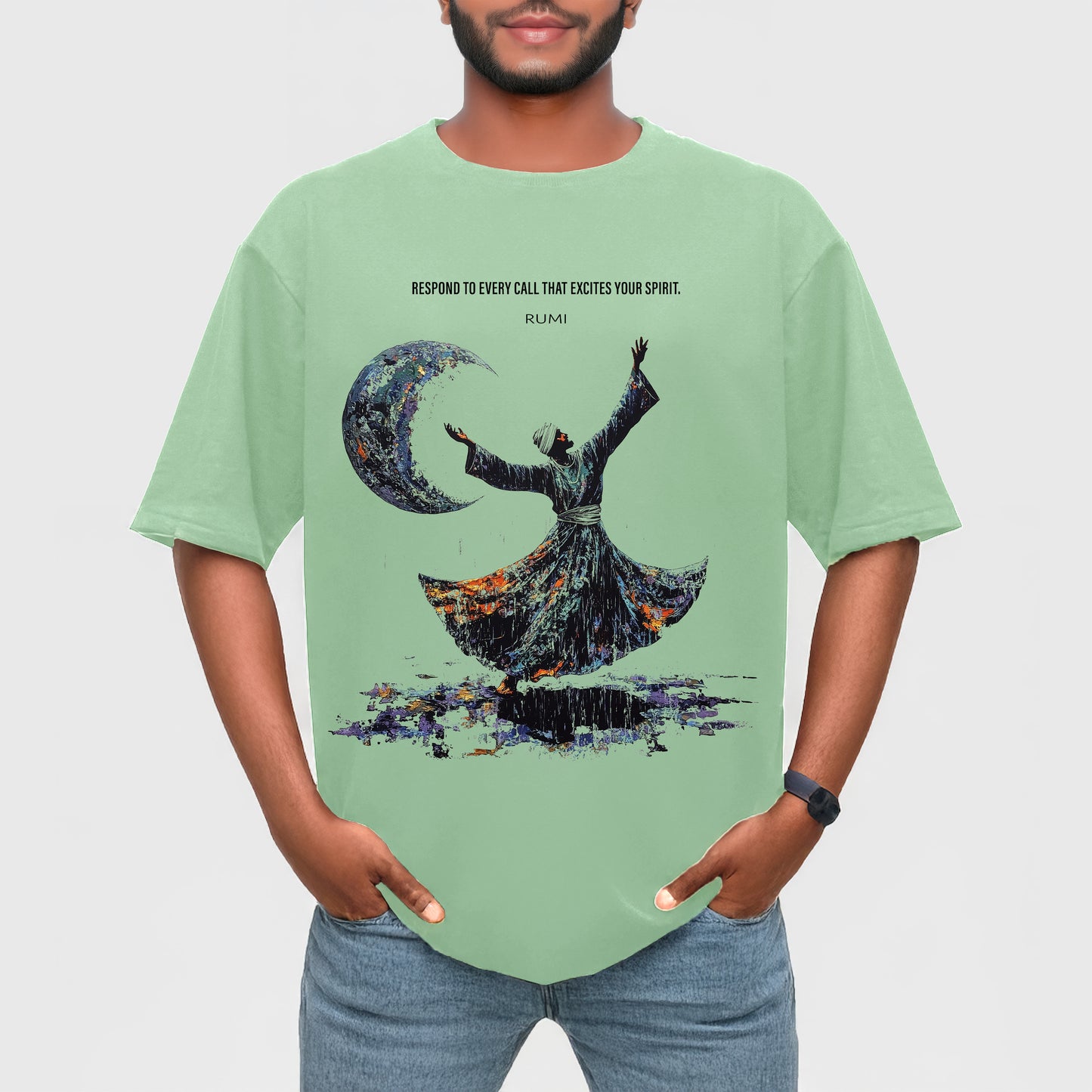 Taabir Unisex Terry Oversized T-Shirt