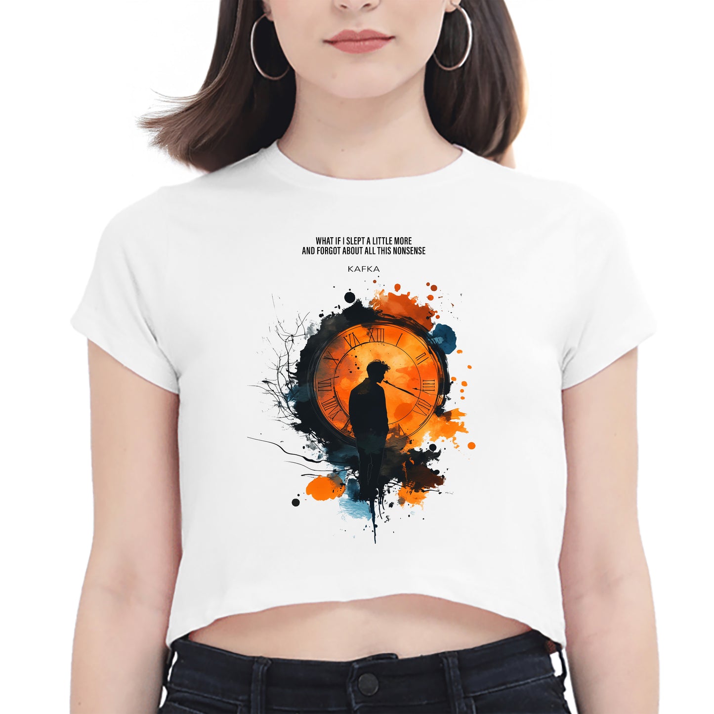 Kafkaesque Women's Crop Top